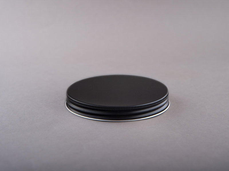 COP70AL - Tappo a vite con diametro 70 mm in alluminio - nero