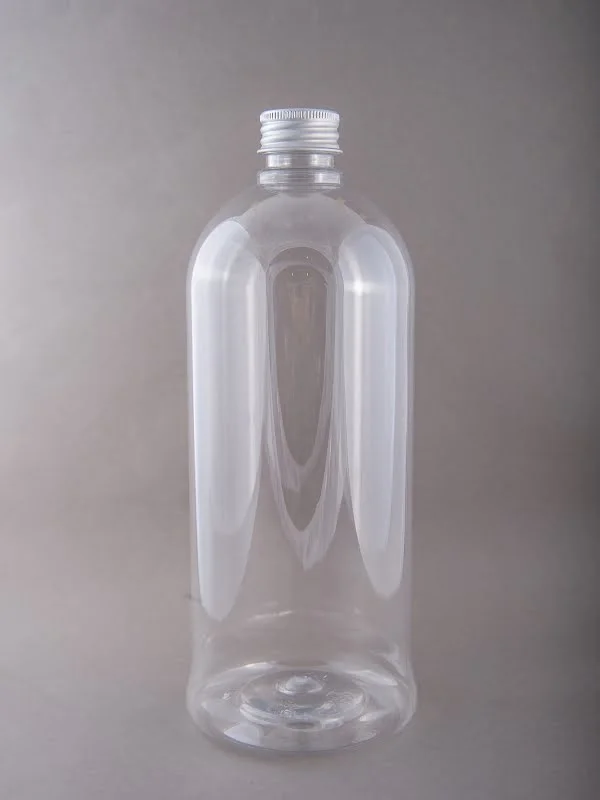 4 Bottiglie Di Plastica PET Da 1000 Ml Per Laboratorio - Con Tappo Di Sicurezza Ed Etichette - Foto 8